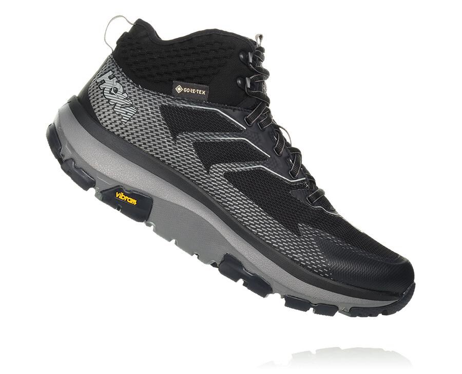 Hoka One One スニーカー メンズ 黒 - GORE-TEX トーア - LU0517894